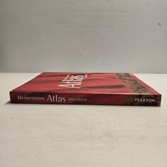 Heinemann Atlas Fifth Edition 5th Pearson Hardcover School Reference Map Book