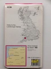 Ordnance Survey Landranger Map 180 Barnstaple & Ilfracombe area (4)