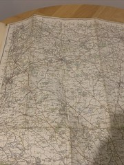 Ordnance Survey One Inch Map Sheet 118 Shrewsbury 1961 Seventh Series OS Vintage