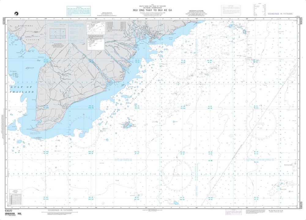 Mui Ong Thay to Mui Ke Ga | NGA Chart 93020