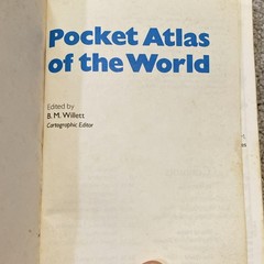 Philips Pocket Atlas of the World Atlas Atlases World Map Reference Book