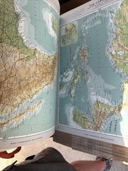VTG 1963 Readers Digest Great World Atlas HC Book 2nd Edition Great Graphics!