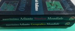TOURING CLUB ITALIANO- ATLANTE GEOGRAFICO/STORICO MONDIALE 2 VOLUMI CON CUSTODIA
