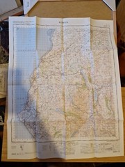 Ordnance Survey Map Of Great Britian – KESWICK – 1965 – 1/63360