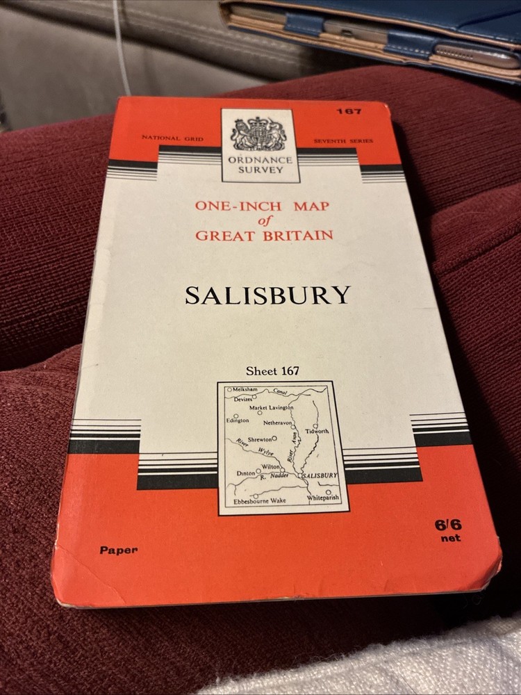 Shrewsbury – Ordnance Survey Seventh Series One Inch Map 1961 Sheet 118