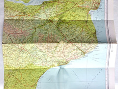 4 x South East of England maps OS & Bartholomew