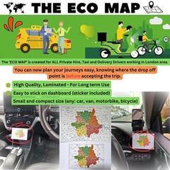 ✅ ECOMAP – Postcode Map For London PCO Drivers – The Airport Specialist 2023