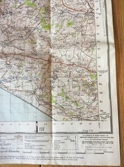 1946 Ordnance Survey One Inch Popular Edition Map 177 Taunton And Lyme Regis