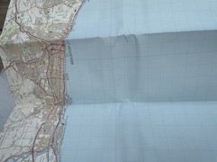 Vintage Ordnance Survey Map Sheet 196 Brighton And The Downs First Series