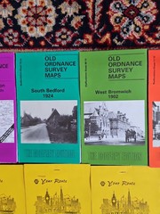 Job Lot 19 Old Ordnance Survey & 50s PERSONAL AA Maps WEST BROMWICH BEDFORD -WB8