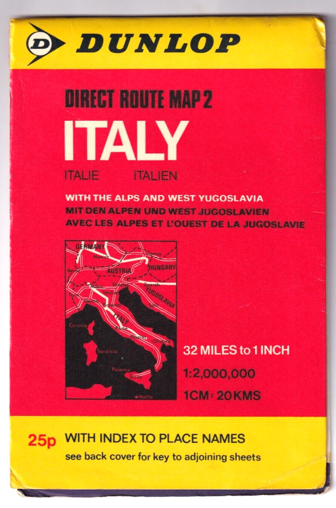 ITALY – Dunlop Direct Route Map 2