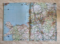 AA 2010 Road Atlas Great Britain including Ireland Map, Sunday Mirror, 2nd Ed.