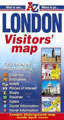 London Visitor’s Map (Street Maps &… by Geographers’ A-Z Map Sheet map, folded