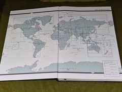 Folio Society TIMES ATLAS OF THE WORLD Leather Slipcase Illustrated 2005