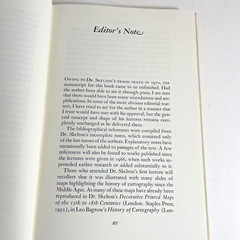 Maps: A Historical Survey of Their Study and Collecting by Skelton HB No DJ 1972