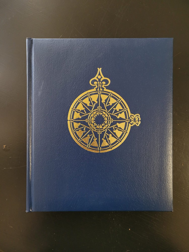 National Geographic Atlas Of World History, Hardcover Book 1997 Leather