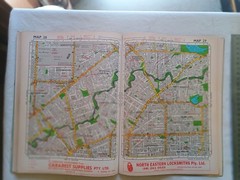 1987 UBD Adelaide Street Directory 25th Edition Ford Holden Valiant Nissan