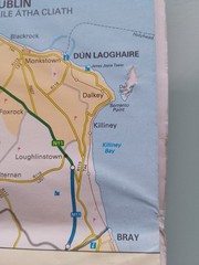 MAP of IRELAND Collins Route Planning Colour Map 1995 / 1996