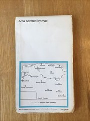 1972 Ordnance Survey One Inch Tourist Map Exmoor (incl Minehead & Barnstaple )