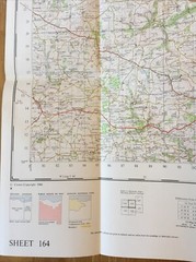 1966 Ordnance Survey One Inch Seventh Series Map 164 Minehead (incl Dunster )