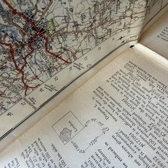 Vintage OS One Inch Map – Sheet 177 – Taunton & Lyme Regis – 1945