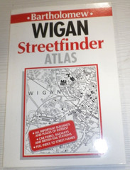 Wigan Streetfinder Street Atlas, Bartholomew with Street Atlas