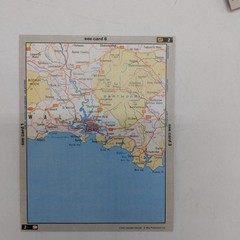 Vintage JET Route Cards Set Complete – 68 UK maps, 4 City Maps & Index in Wallet