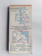 Vintage Sheet Map – Esso Northern England – Map No 5 – Road Map – 1971