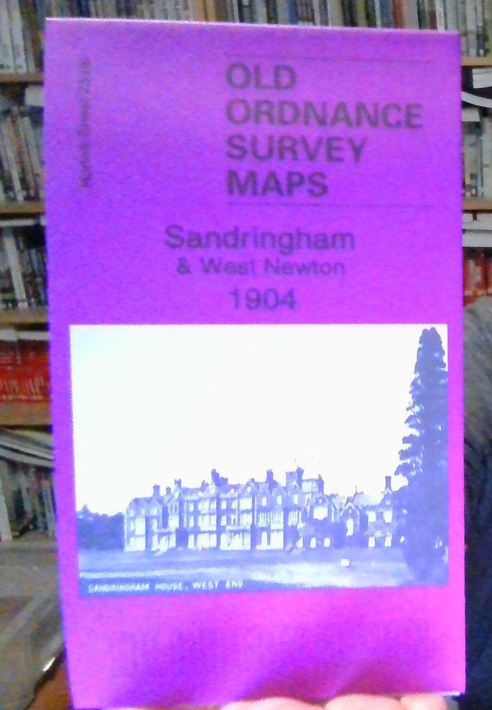 MAP OF Sandringham & West Newton 1904 Norfolk Sheet 23.05 by Tony Kirby NEW