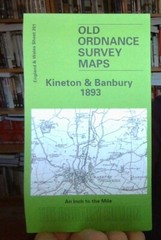 MAP OF Kineton & Banbury 1893 One Inch Sheet 201 by Barrie Trinder NEW