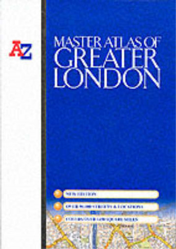 Master Atlas of Greater London, Geographers A-Z Map Company, Used; Good Book