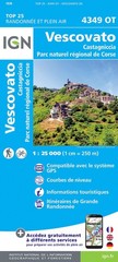Institut Géographique Nati Vescovato / Castagniccia / PNR de C (Map) (UK IMPORT)