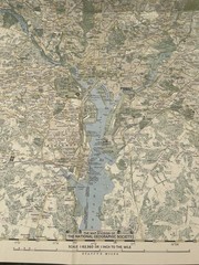Vintage National Geographic A Pocket Map Of Central & Suburban Washington 1948