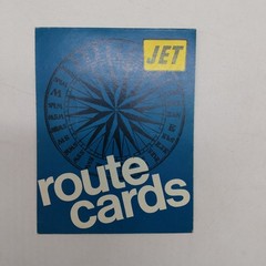 Vintage JET Route Cards Set Complete – 68 UK maps, 4 City Maps & Index in Wallet