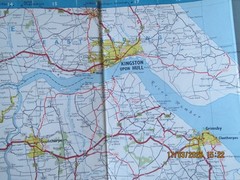 Esso Road Map No. 5 “Midlands and East Anglia” published 1969