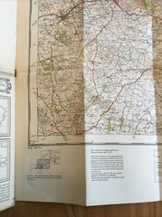 1939 Ordnance Survey One Inch Fifth Edition Cloth Map 143 Truro And St. Austell