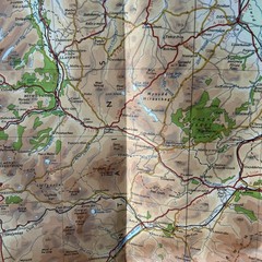 NORTH WALES & LANCASHIRE Sheet 10 Fifth Series Ordnance Survey Quarter Inch 1957