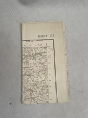 Vintage Ordnance Survey Map Sheet 175 Okehampton