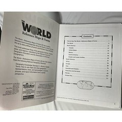 The World Reference and Map Forms Paperback Evan-Moor Educational