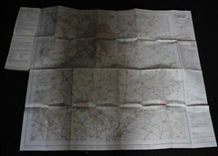 Ordnance Survey Landranger Map – Nottingham & Loughborough – Sheet 129 – 1981
