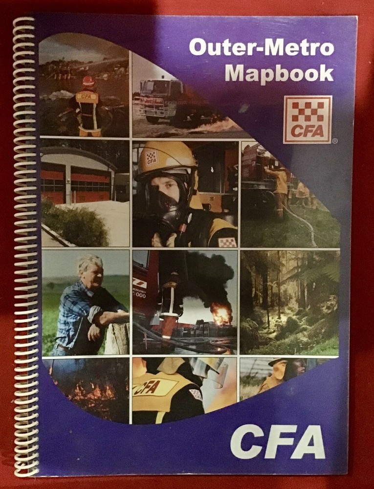 CFA Map Book Outer Metro Central Region Edition 1 2005 (Lot 202)