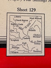 Ordnance Survey Seventh Edition One-Inch Wales Map Bundle