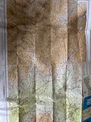 TEESDALE Bartholomew – Half Inch Map 1971 No 35 Darlington Aysgarth