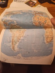 Rand McNally Illustrated World Atlas of Oceans Newsweek Vintage 1993