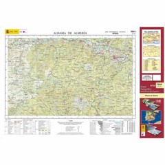 Spain map 1044: Alhama de Almería (22-43) hiking walking topographic 1:50K