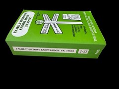 Family History Knowledge UK 1992/3 The Easiest Route to Tracing Your Family Tree