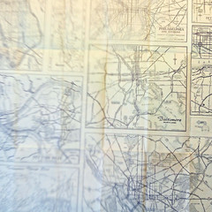 11 x AAA maps 1950s Washington DC North & Southeastern States Arlington etc