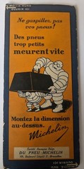 1927 Vintage Michelin Map No. 3 Belgium, Bruxelles – Liege