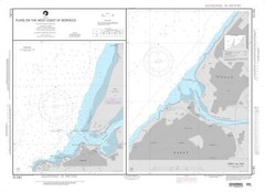Plans on the West Coast of Morocco | NGA Chart 51181