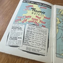 England Wales South Scotland Vintage C.W.S Motorist’s and Cyclists’s Road Atlas